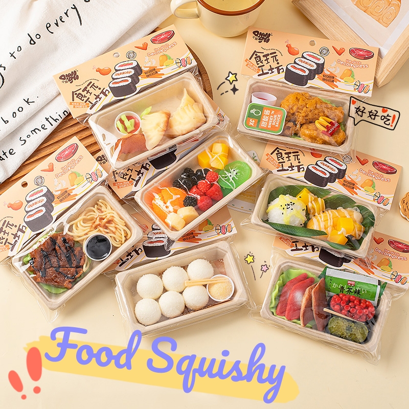 Baby Food Toy - Funny Simulation Food Fidgets Toys Sushi