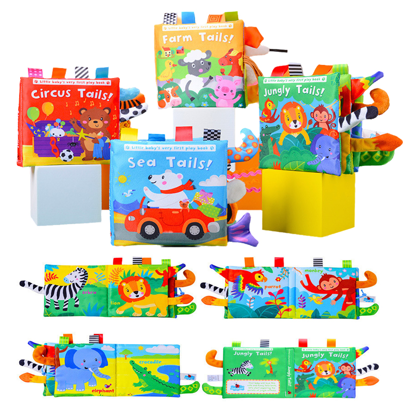 Baby Food Book - New 3D Visual Tail Cloth Book