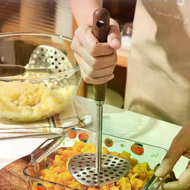 Baby Food With Sweet Potato - 201 Stainless Steel Mashed Potato Press,