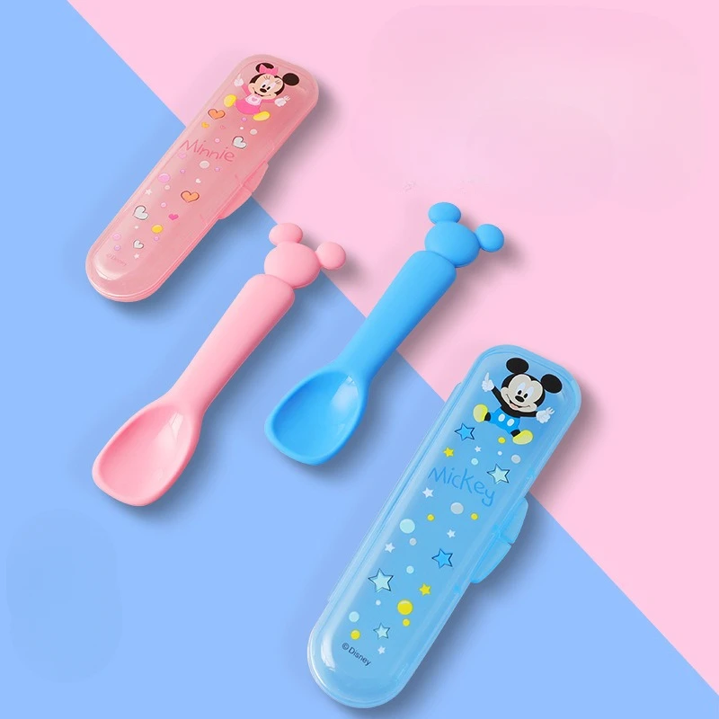 Baby Food Japan - Disney Mickey Silicone Soft Spoon Cute
