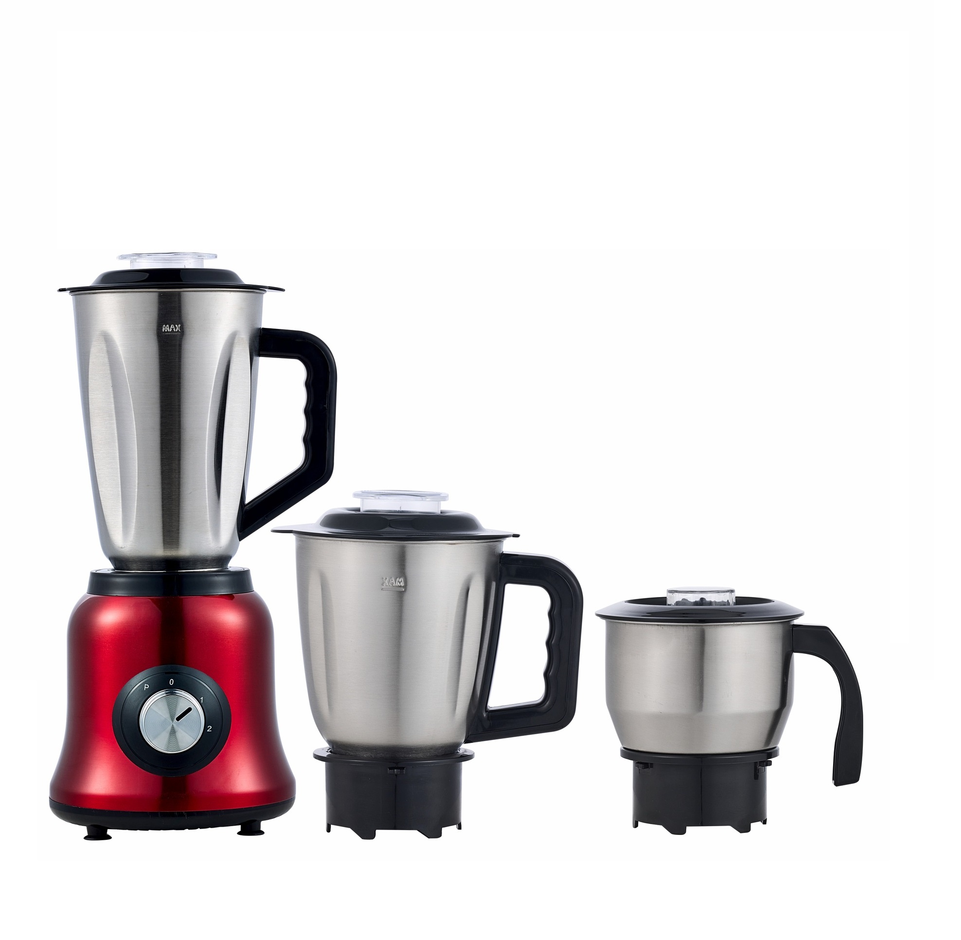 Baby Food Hand Blender - Professional 3-in-1 Stainless Steel Electric Blender