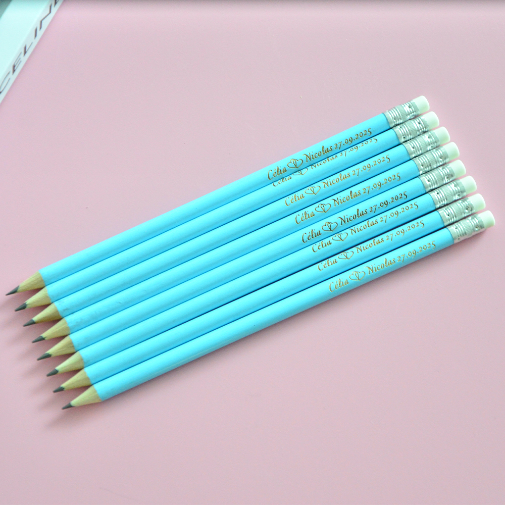 Baby Food Processor - 100pcs Personalized Colored Wooden Pencils Customized