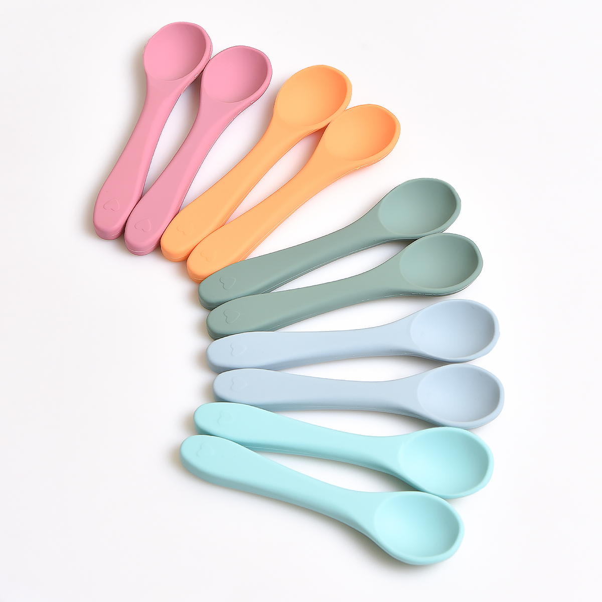 Soft Silicone Baby Feeding Spo - Baby Food Utensils ulasan dan harga