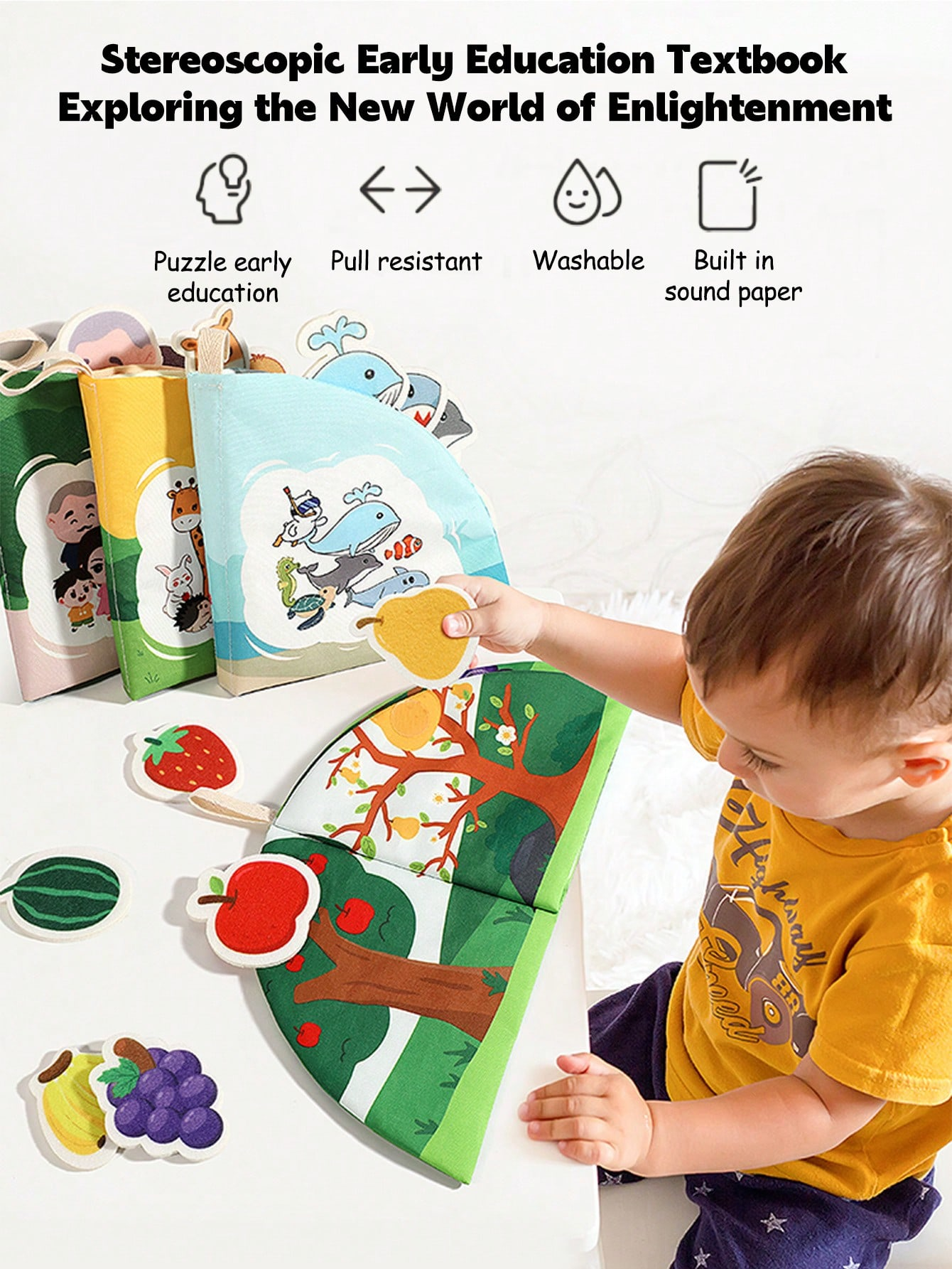 Baby Soft Books Toys 0-36M Bab - Baby Food Book ulasan dan harga