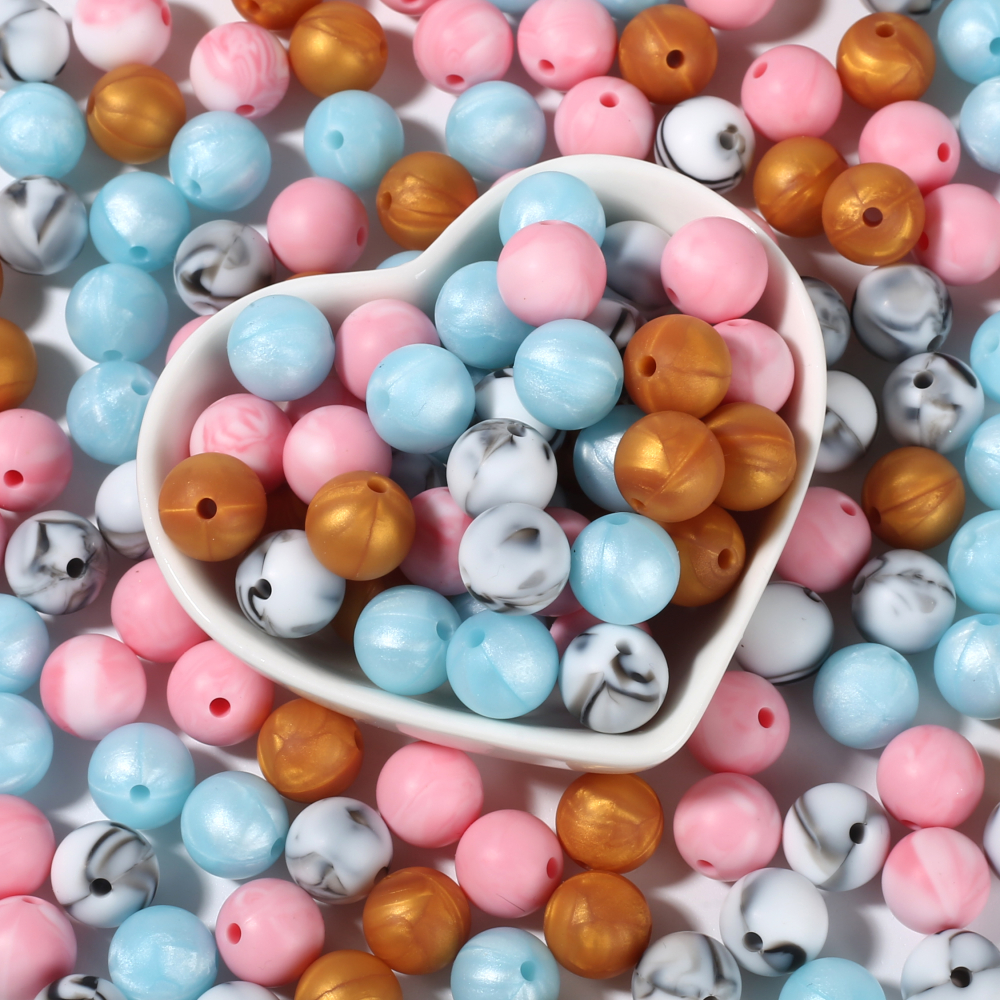 50Pc 12mm 19Color Silicone Rou - Baby Food Name ulasan dan harga