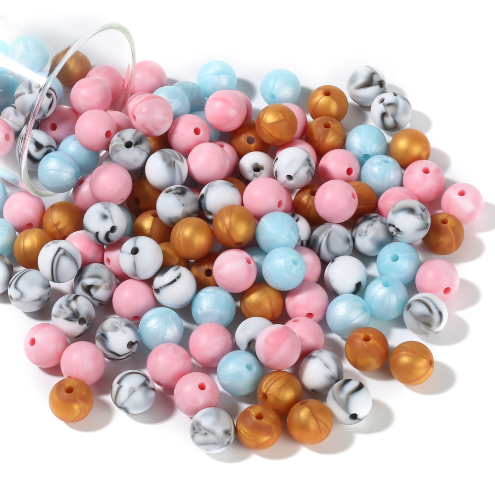 50Pc 12mm 19Color Silicone Rou - Baby Food Name ulasan dan harga