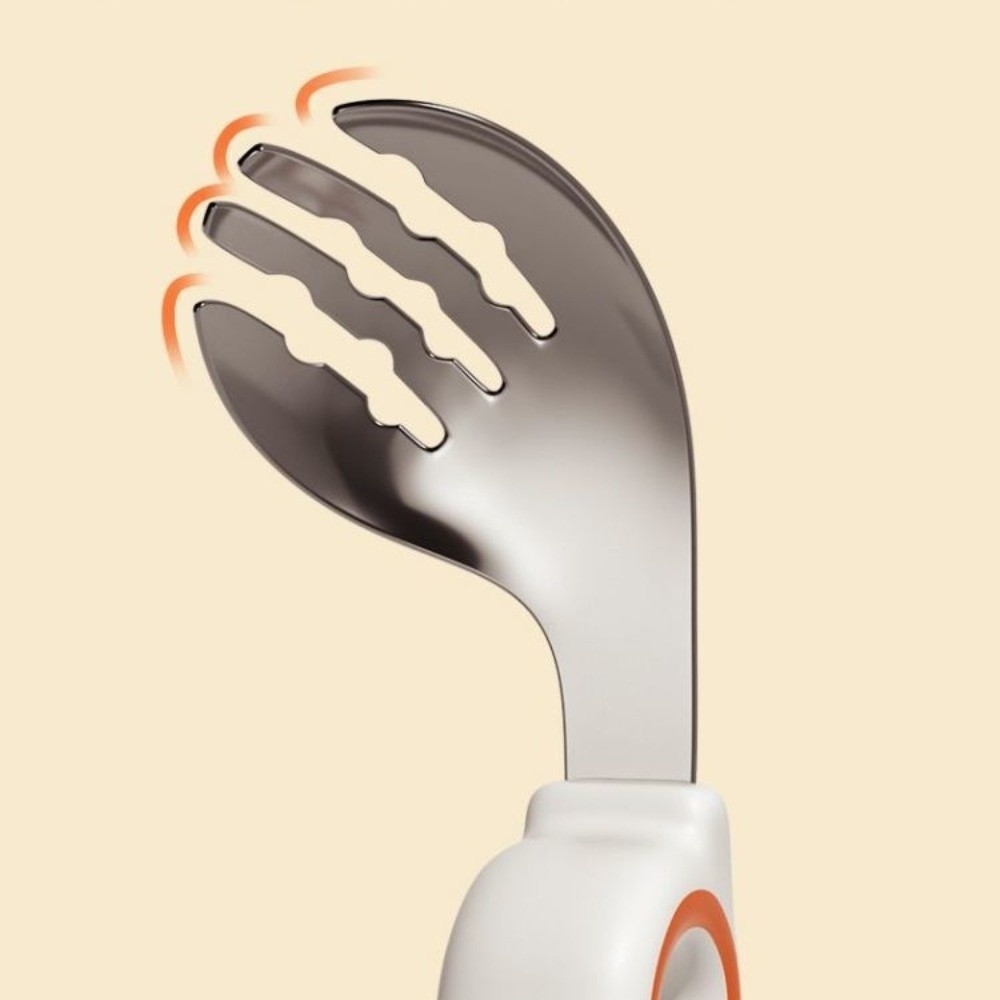 Silicone Baby Fork and Spoon S - Self Feed Spoon ulasan dan harga