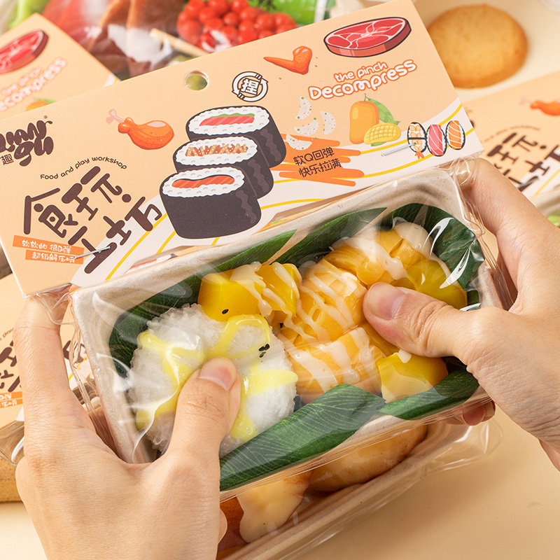 Funny Simulation Food Fidgets  - Baby Food Toy ulasan dan harga