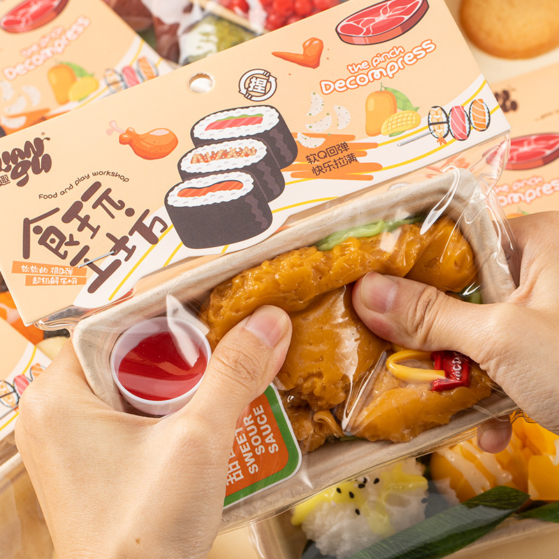 Funny Simulation Food Fidgets  - Baby Food Toy ulasan dan harga