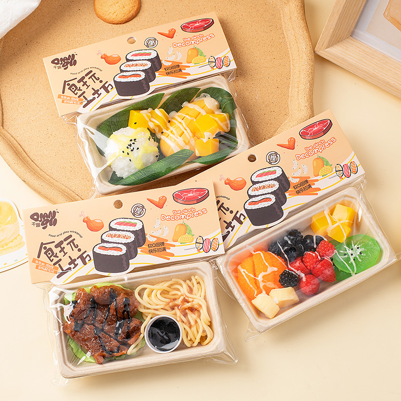 Funny Simulation Food Fidgets  - Baby Food Toy ulasan dan harga