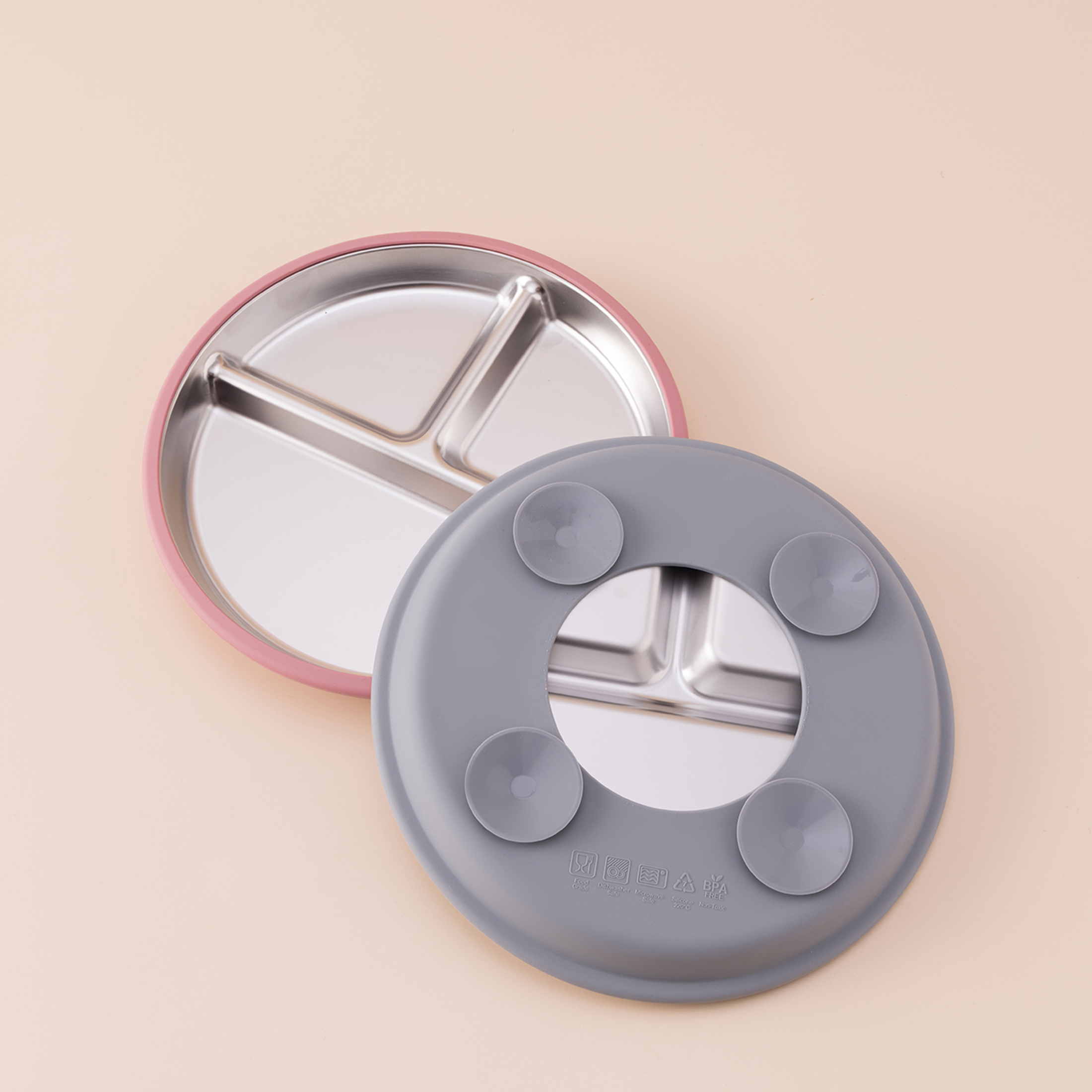 3PCS Silicone Stainless Steel  - Self Feed Spoon ulasan dan harga