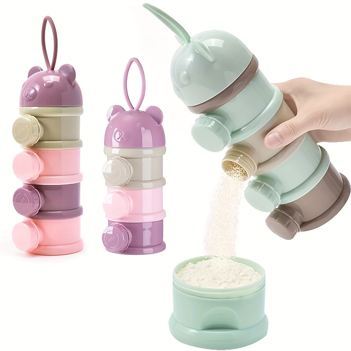 Large Capacity Baby Milk Powde - Baby Food In Jars ulasan dan harga