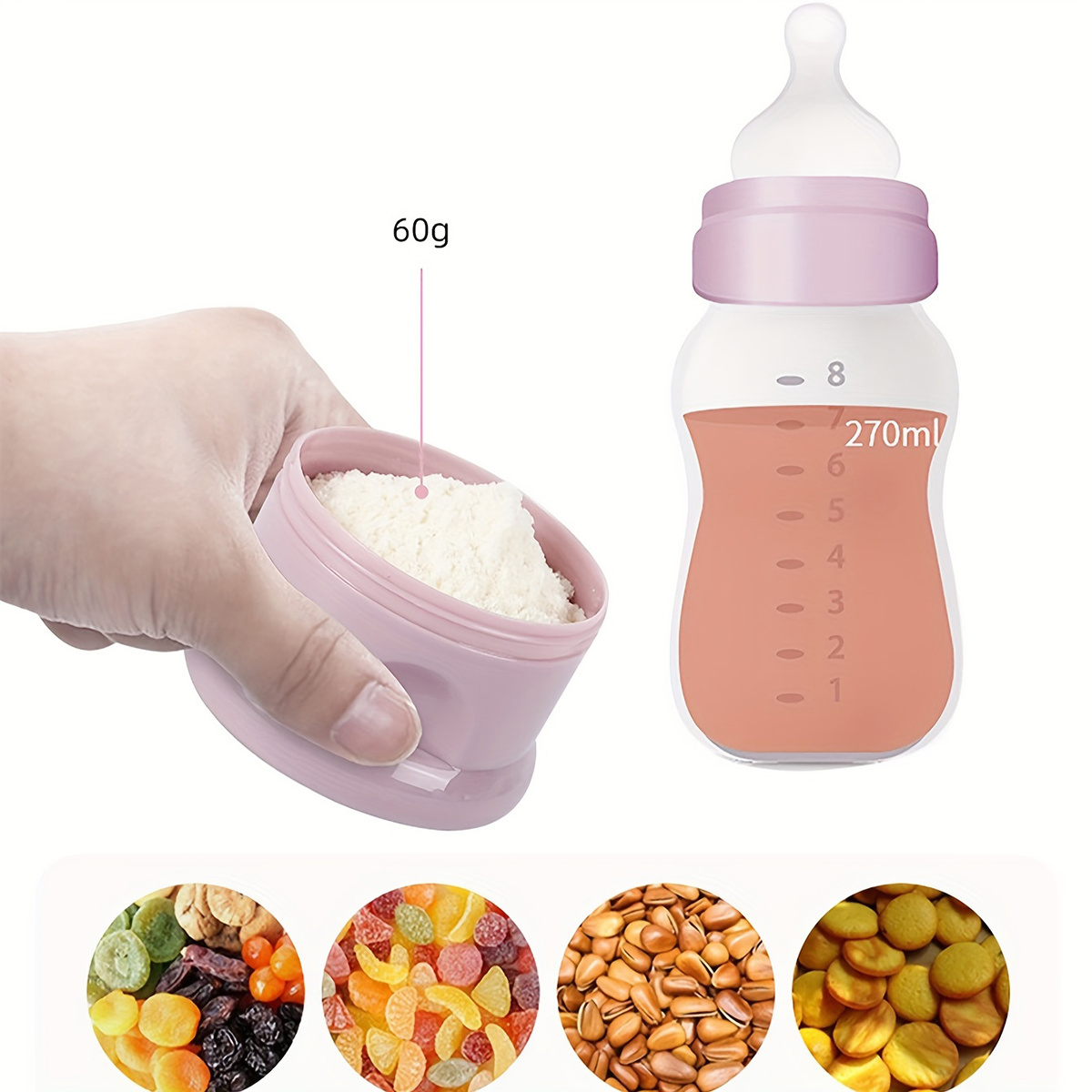 Large Capacity Baby Milk Powde - Baby Food In Jars ulasan dan harga