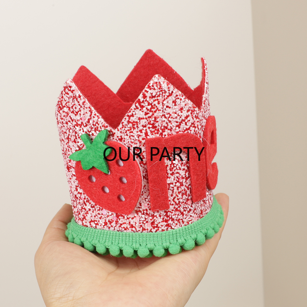 1Pcs Sweet Strawberry Theme On - Baby Food Year Old ulasan dan harga