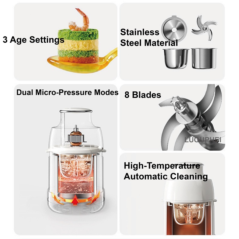 220V Baby Food Processor All-S - Baby Food Blender ulasan dan harga