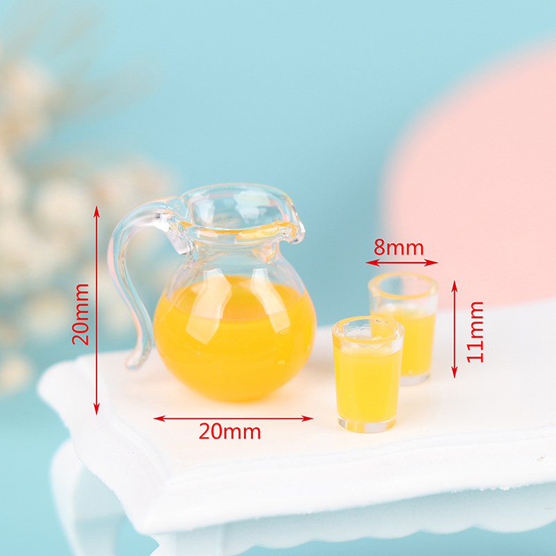 3Pcs/set 1:12 Dollhouse Miniat - Baby Food Toy ulasan dan harga