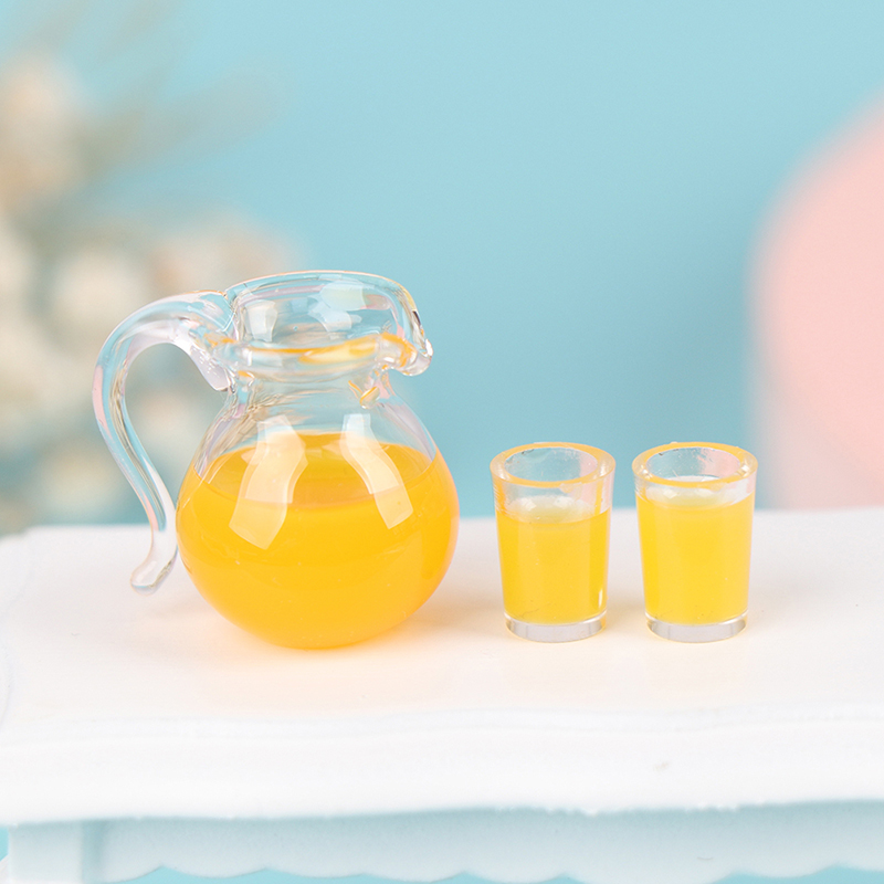 3Pcs/set 1:12 Dollhouse Miniat - Baby Food Toy ulasan dan harga