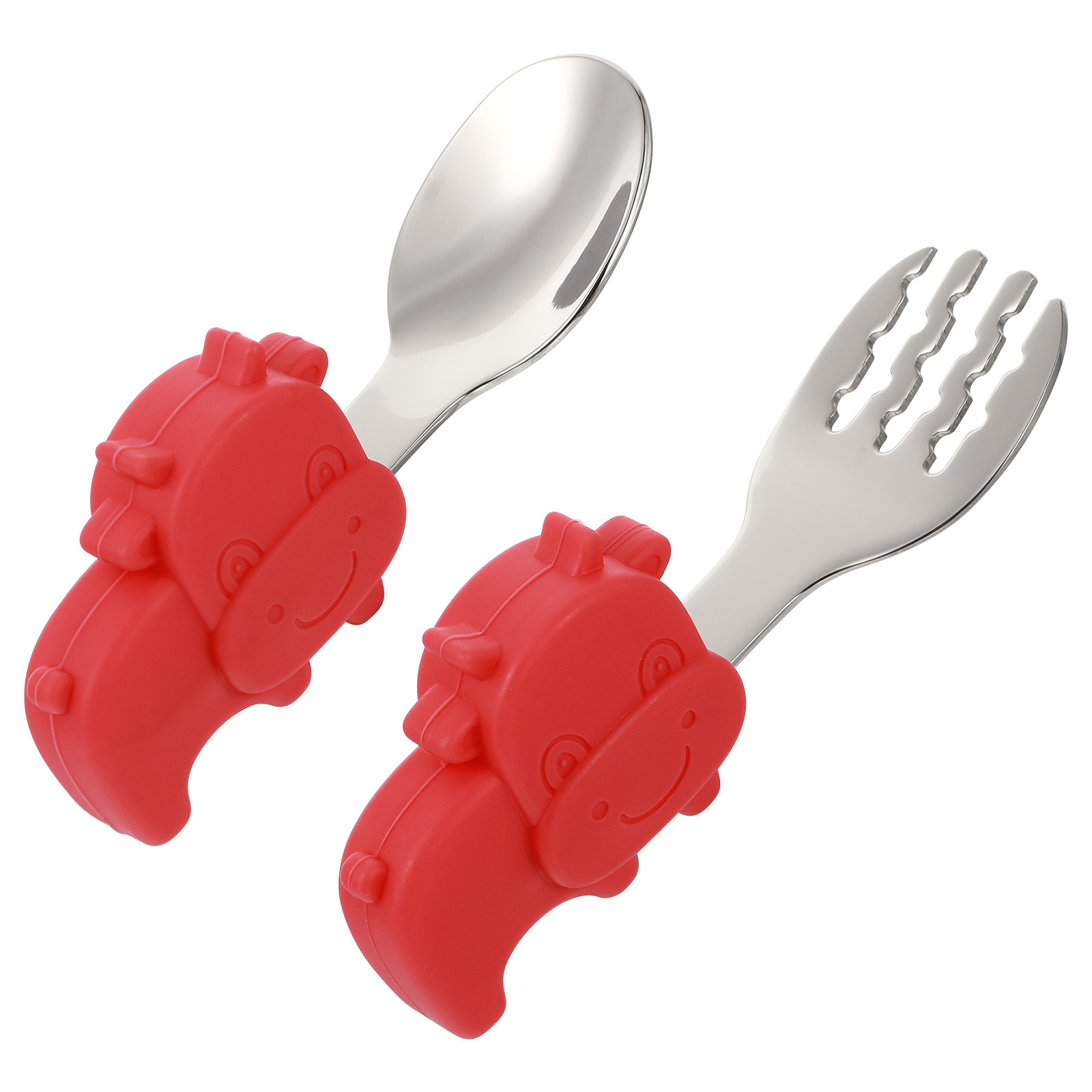 Stainless Steel Baby Spoon For - Self Feed Spoon ulasan dan harga