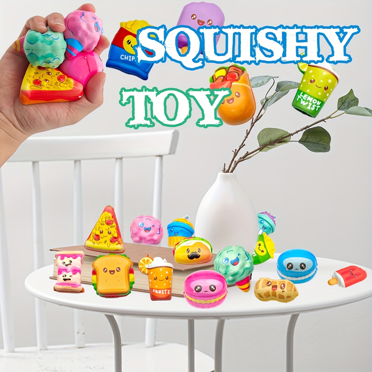 Mini Slow Rising Food & Fries  - Baby Food Toy ulasan dan harga