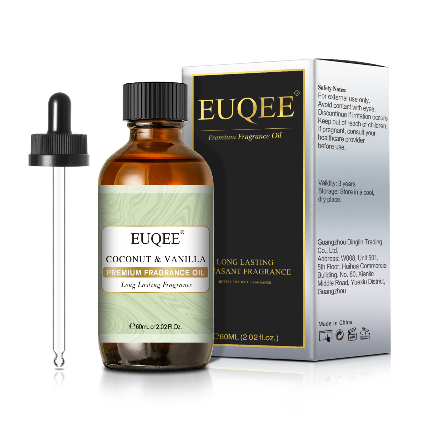 EUQEE 60ML Premium Fragrance O - Baby Food Oil ulasan dan harga
