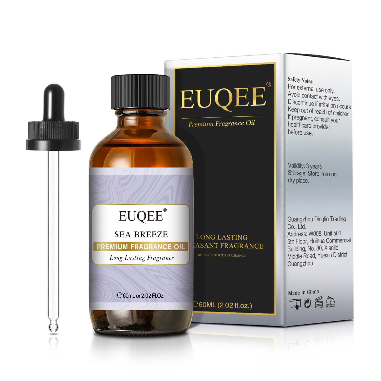 EUQEE 60ML Premium Fragrance O - Baby Food Oil ulasan dan harga