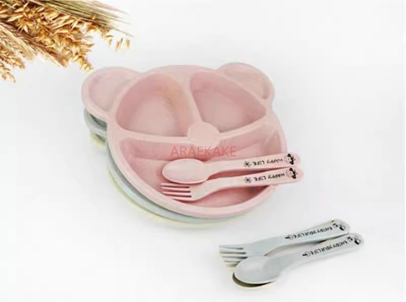 Children's Dining Plate Set Di - Baby Food Utensils ulasan dan harga