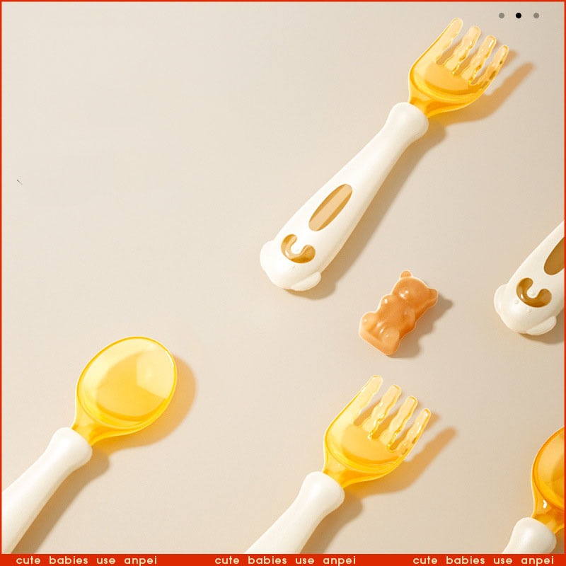 Baby Spoon Fork/Learn to Eat T - Baby Food Year Old ulasan dan harga