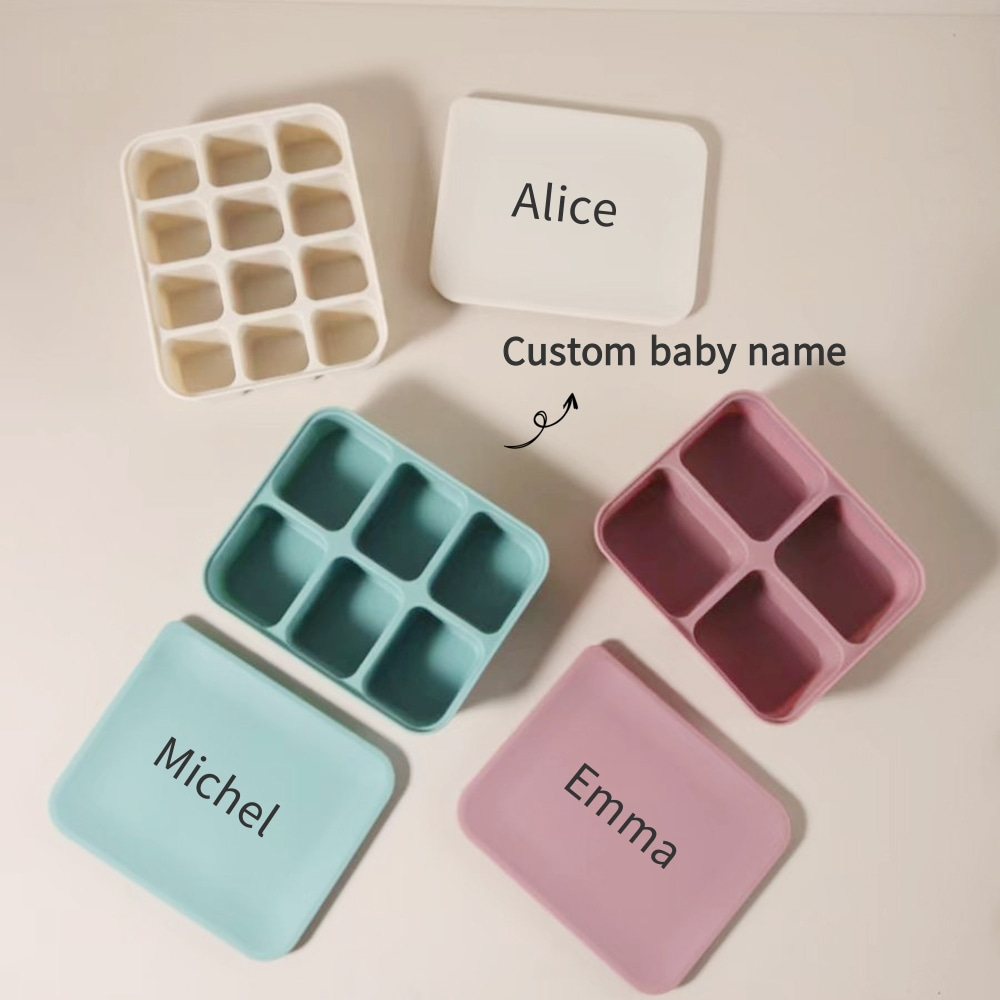 Personalized Baby Food Freezer - Baby Food Name ulasan dan harga