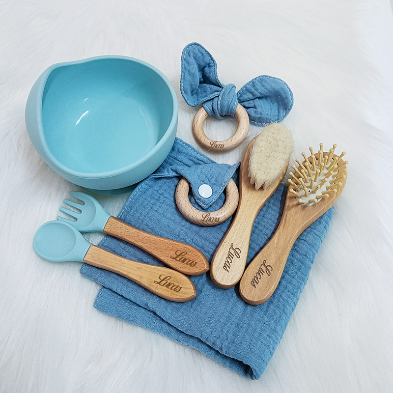 7PCS/Set Personalized Name Bab - Baby Food Name ulasan dan harga