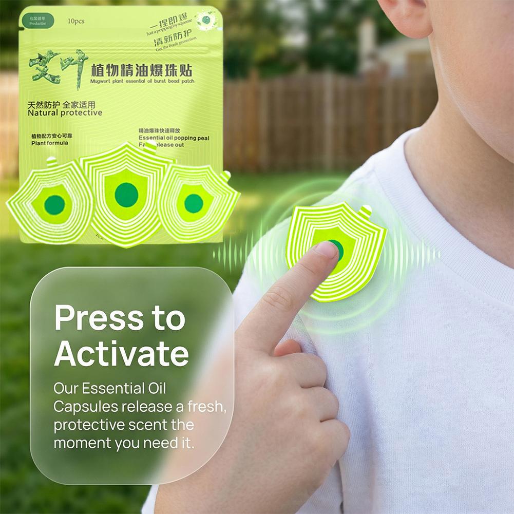 10PCS Anti-Mosquito Patch Plan - Baby Food Oil ulasan dan harga