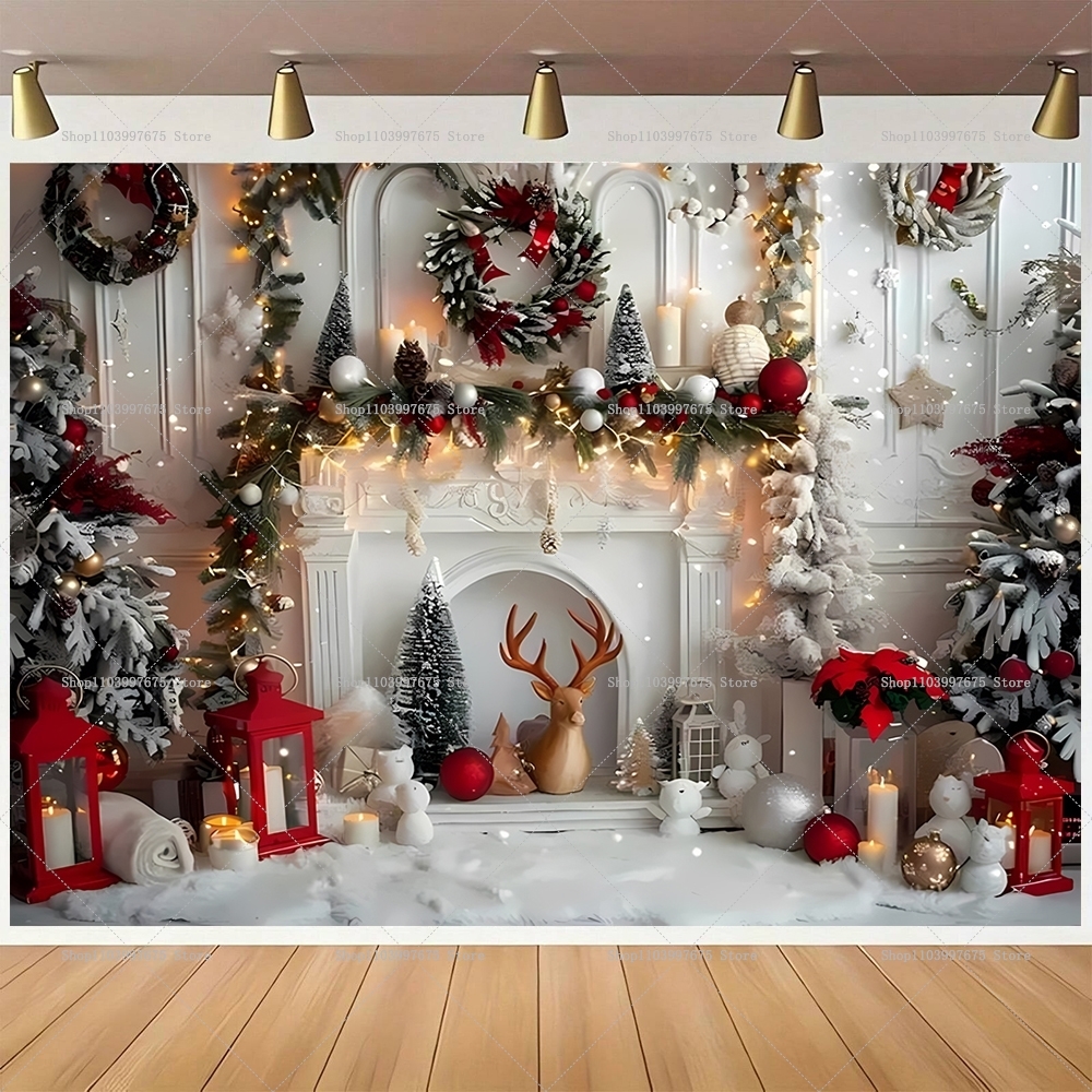 Merry Christmas Backdrops Wond - Baby Food Processor ulasan dan harga