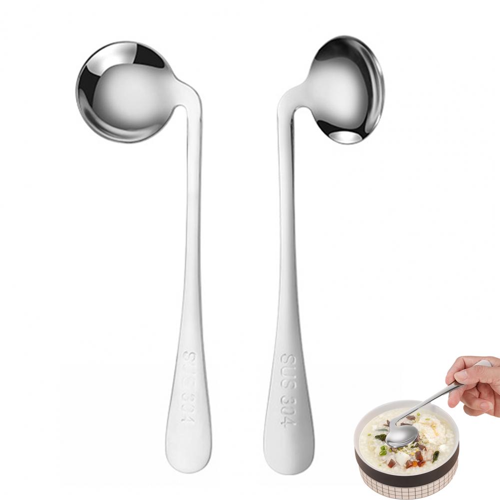 Stainless Steel Elbow Spoon El - Self Feed Spoon ulasan dan harga