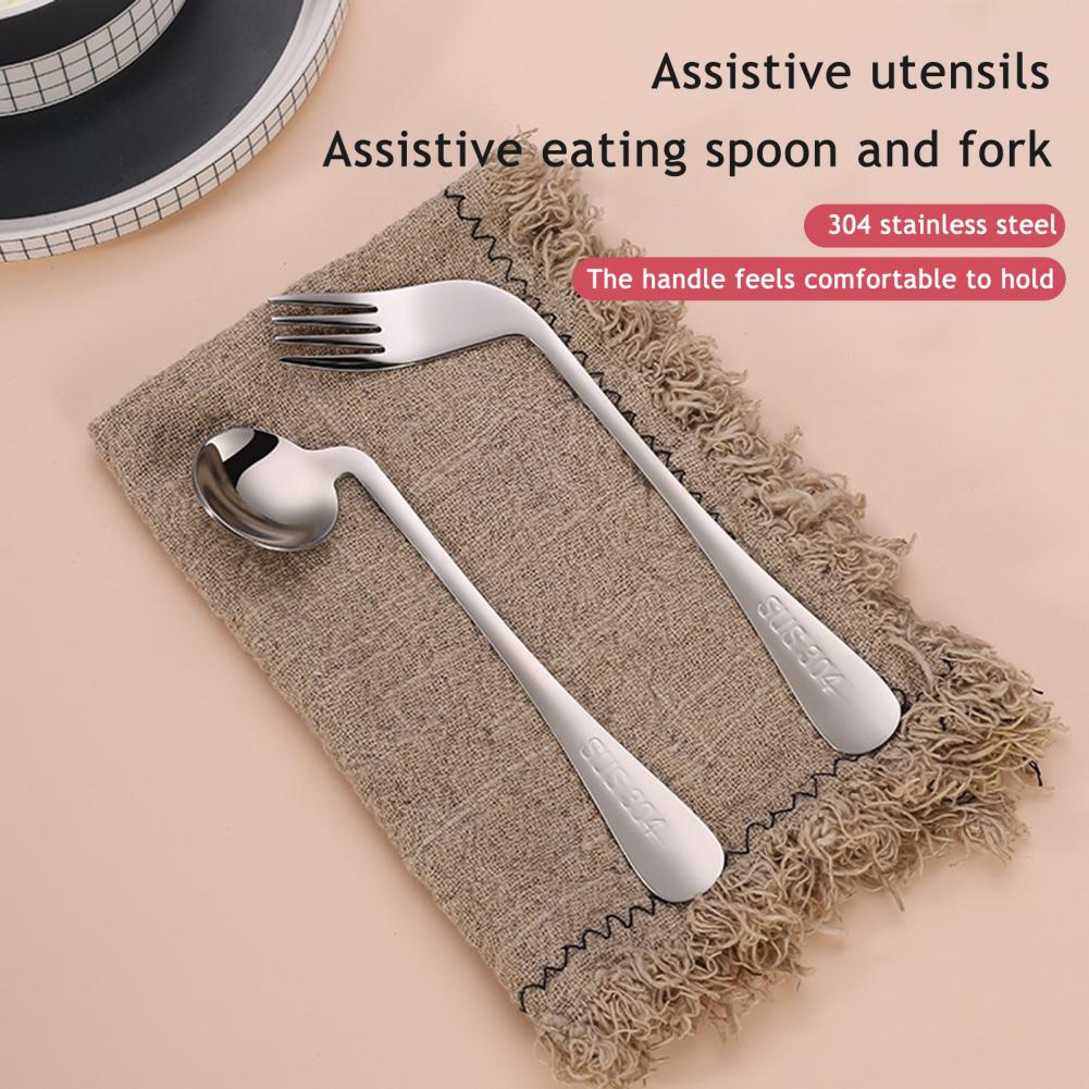 Stainless Steel Elbow Spoon El - Self Feed Spoon ulasan dan harga