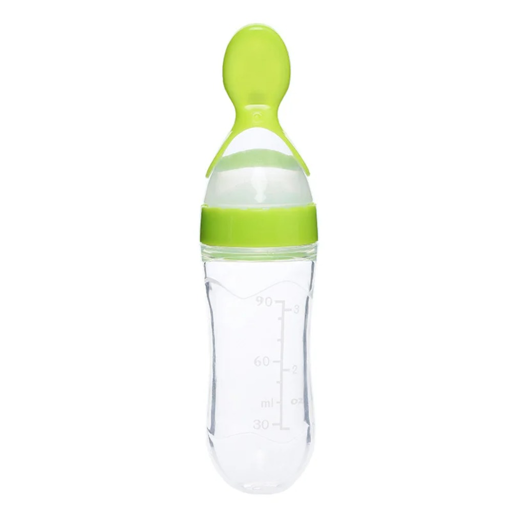90ML Baby Feeding Bottle Spoon - Baby Food Utensils ulasan dan harga