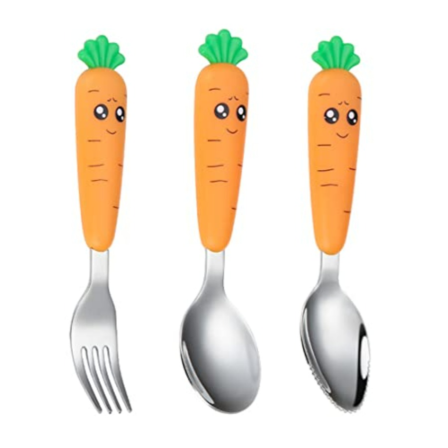 Travel Cutlery Set for Toddler - Self Feed Spoon ulasan dan harga