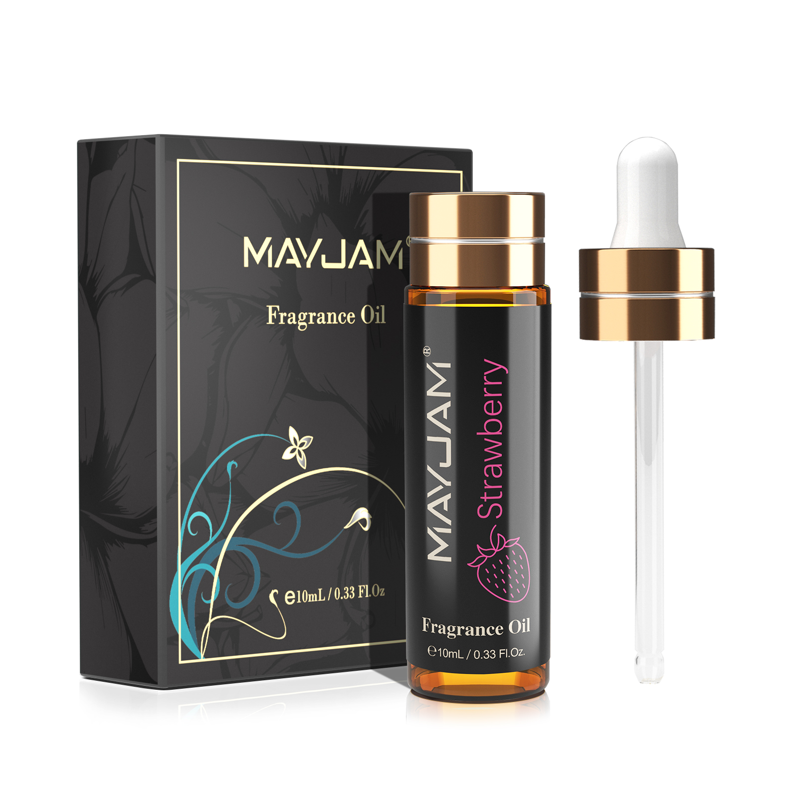 MAYJAM Fragrance Oil Strawberr - Baby Food Oil ulasan dan harga