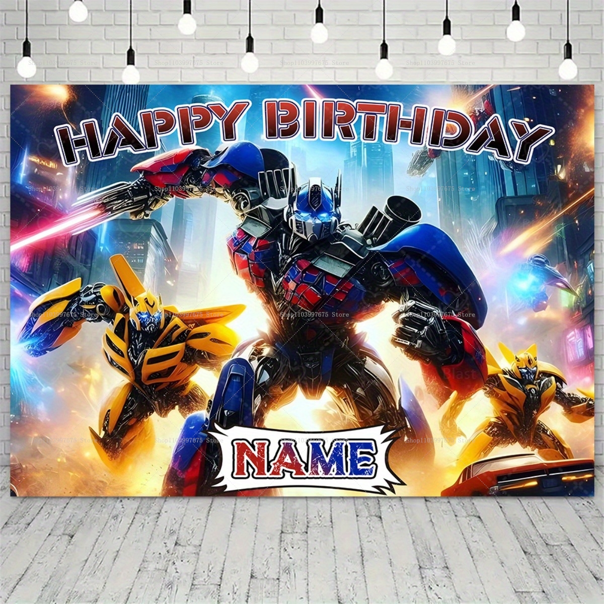 Custom Name Transformers Backd - Baby Food Name ulasan dan harga