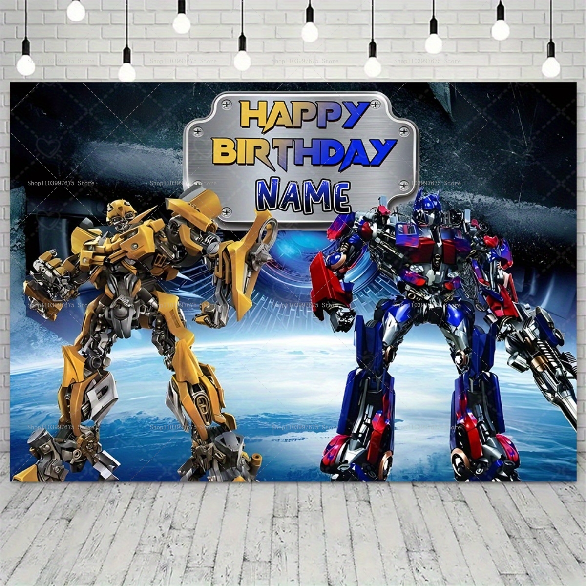 Custom Name Transformers Backd - Baby Food Name ulasan dan harga