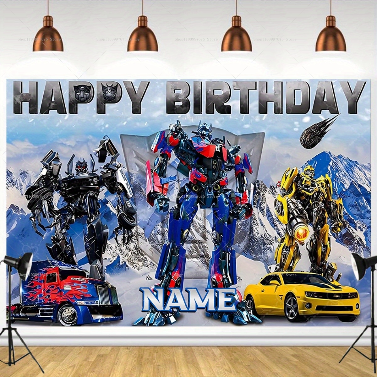 Custom Name Transformers Backd - Baby Food Name ulasan dan harga