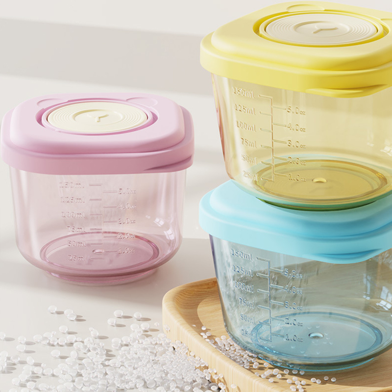 6 Pcs Baby Food Storage Contai - Baby Food Glass ulasan dan harga