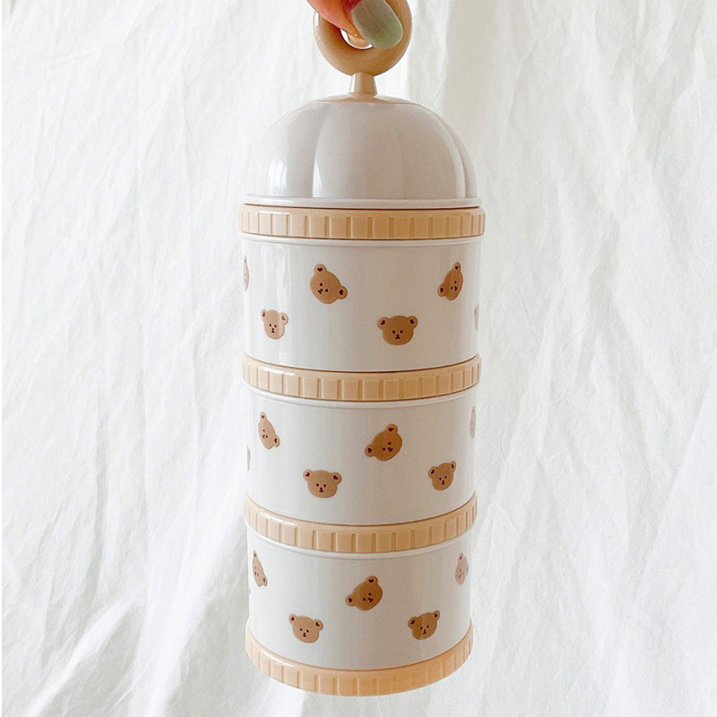 Cute Bear Milk Powder Box Baby - Baby Food In Jars ulasan dan harga