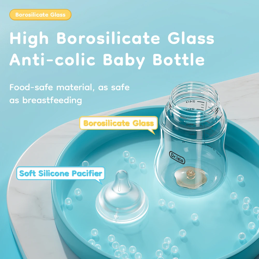 Baby Bottle High Borosilicate  - Baby Food Glass ulasan dan harga