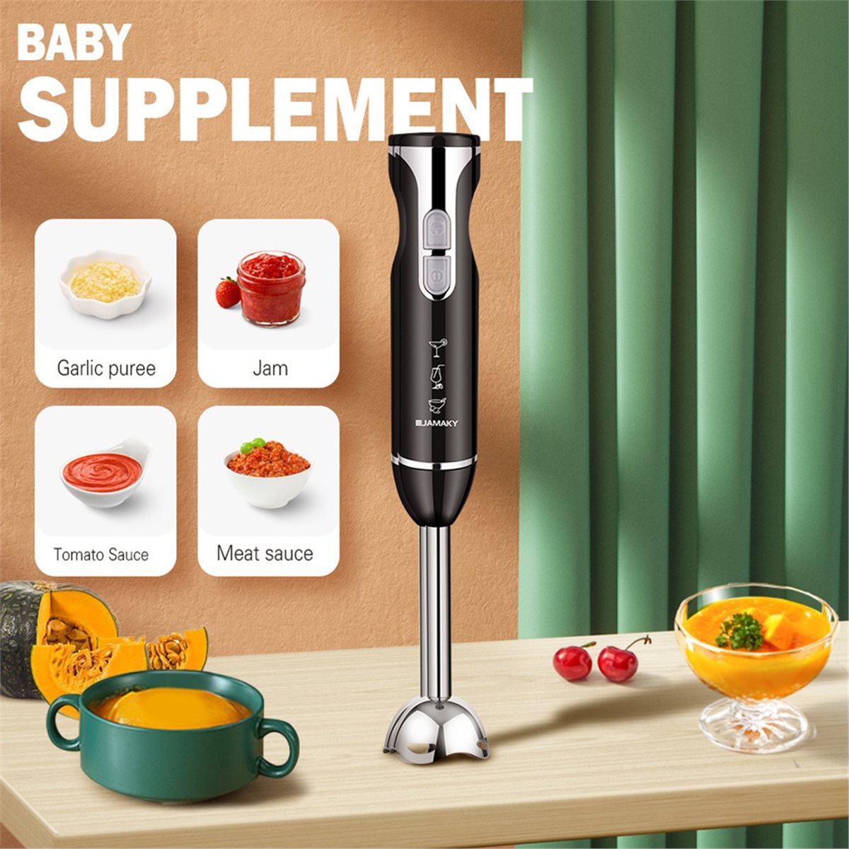 Home Portable Handheld Cooking - Baby Food Blender ulasan dan harga