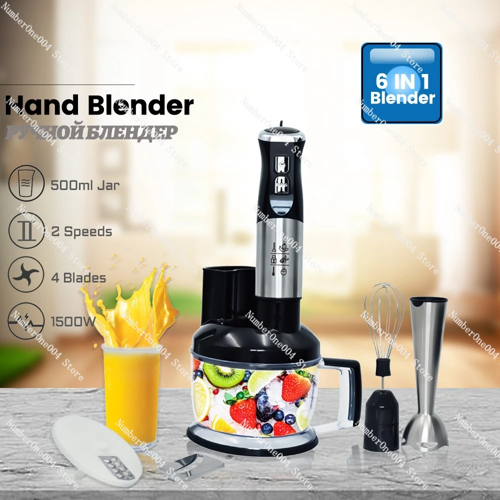 EU Hand Blender - 800W, 6 Atta - Baby Food Hand Blender ulasan dan harga