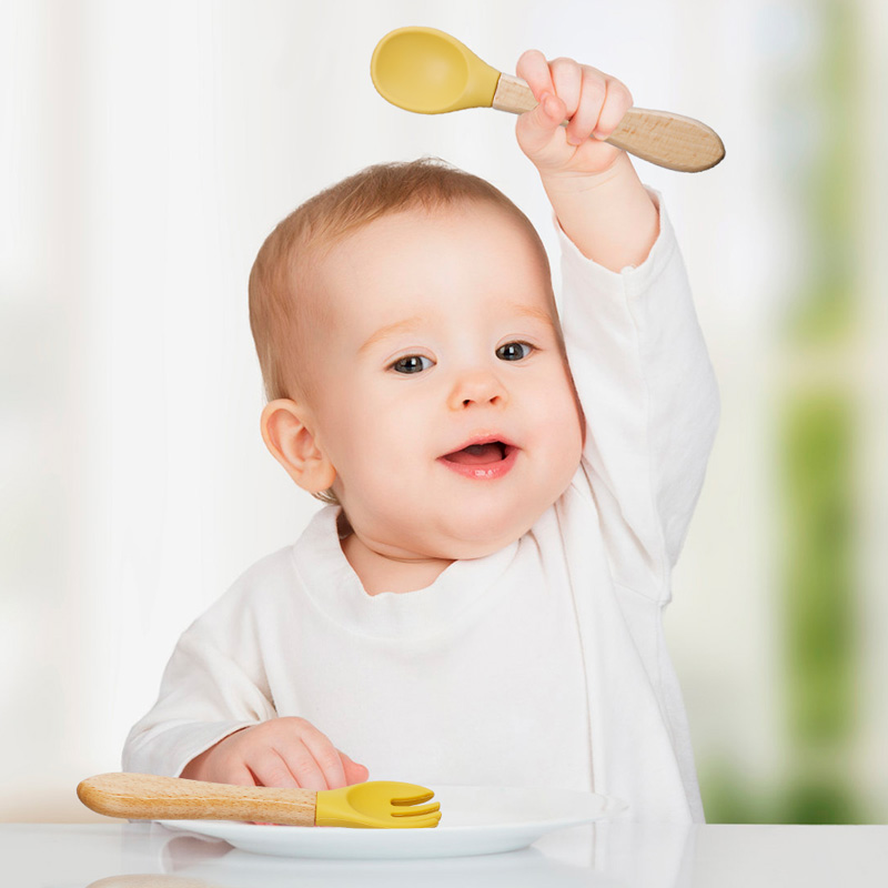 TYRY.HU 1Set Baby Silicone For - Baby Food Utensils ulasan dan harga