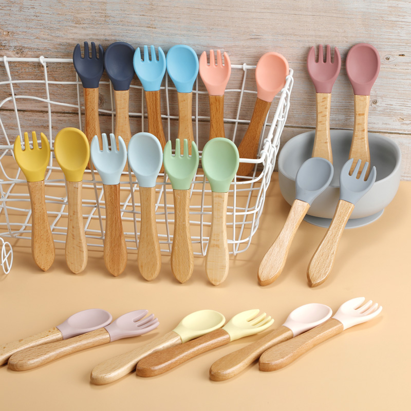 TYRY.HU 1Set Baby Silicone For - Baby Food Utensils ulasan dan harga