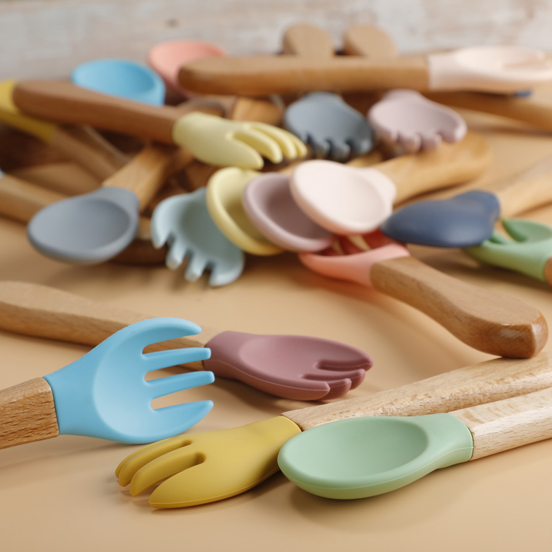 TYRY.HU 1Set Baby Silicone For - Baby Food Utensils ulasan dan harga
