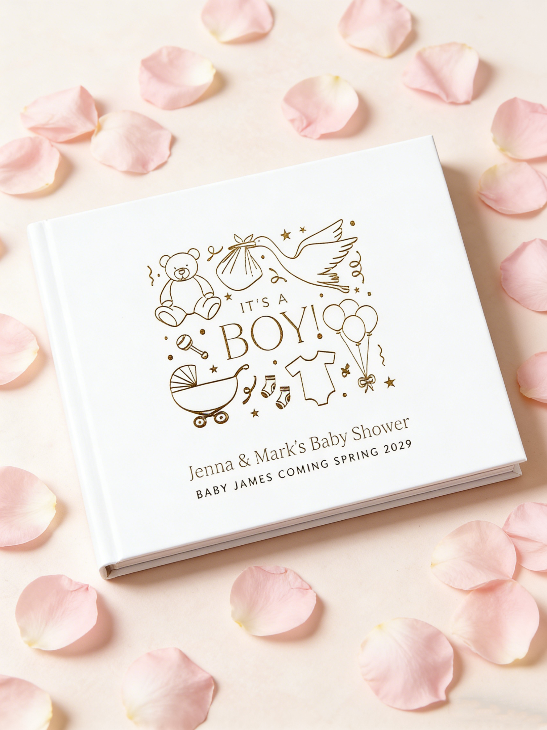 Baby Boy Baby Shower Guest Boo - Baby Food Book ulasan dan harga