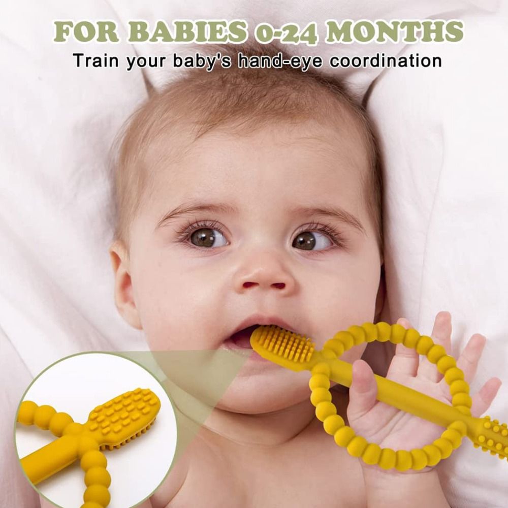 Food Grade Silicone Baby Teeth - Baby Food Toy ulasan dan harga