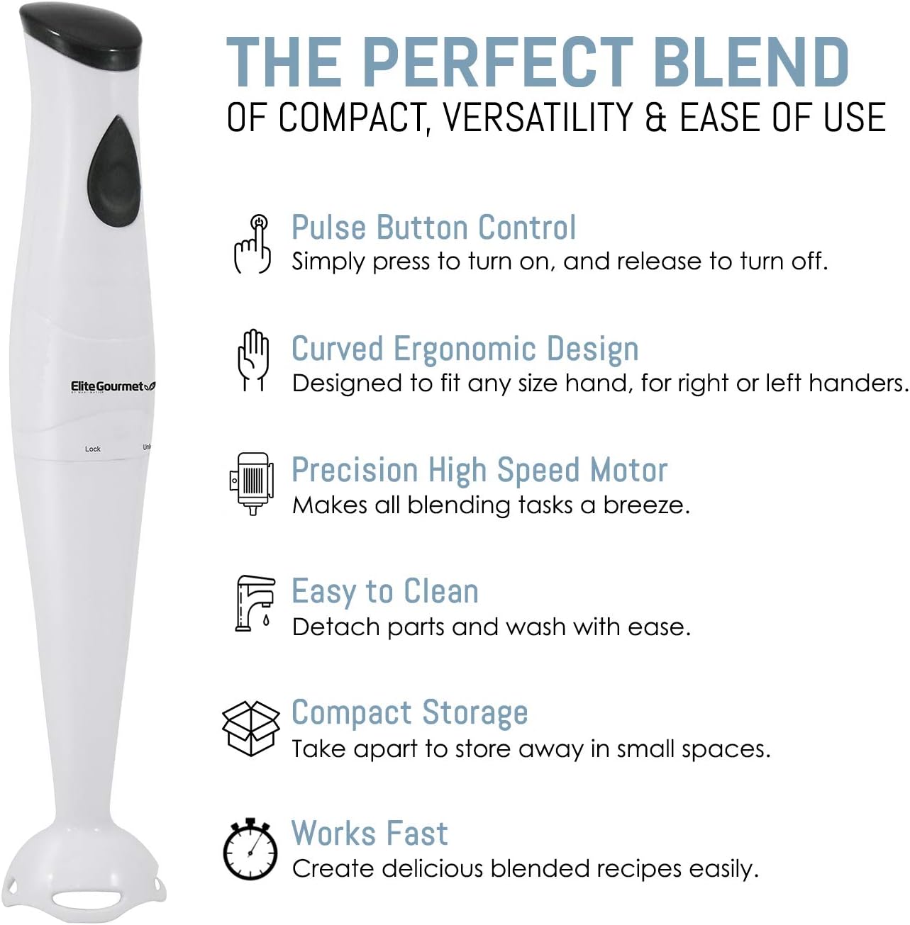 150W Immersion Hand Blender St - Baby Food Hand Blender ulasan dan harga